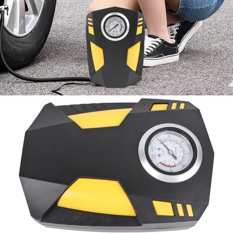 (Exklusiv in Mexiko erhältlich) Tragbare Luftpumpe für Kleinwagen, elektrische Reifen, 12V Multifunktions-Luftpumpe, Autopumpe (analoges Modell - Auto-Luftpumpe) (1/5)