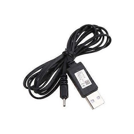 Robustes Netzteil mit USB-Ladekabel und Dockingstation, kompatibel mit Nokia 5800, 5310, N73, N95, E63, E65, E71, E72, 6300, Schwarz
