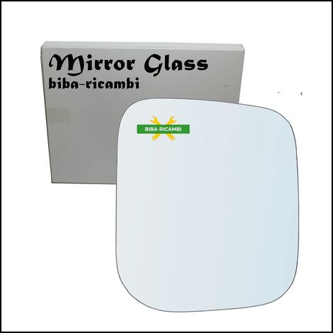 Cristal espejo retrovisor lado del pasajero para mitsubishi pajero ii 1990-1999 (1/4)
