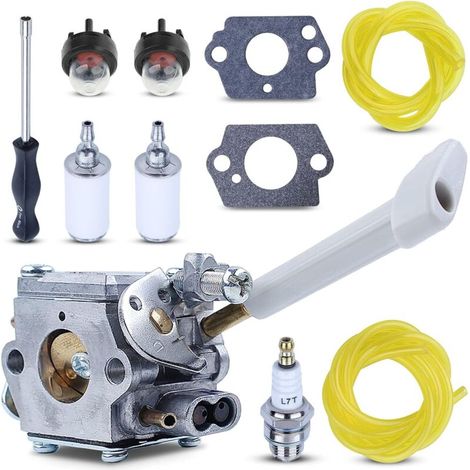 RY08420A Carburetor Backpack Leaf Blower and Carb Fit Tools for Ryobi BP42 RY08420 with Fuel Filter Line Spare Parts for 308054079 530069247 (1/5)