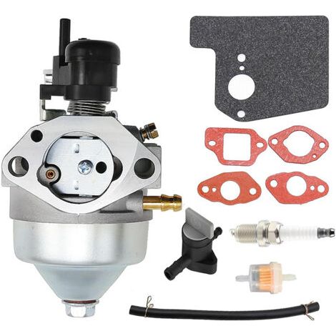 DTEKGAZ - Vergaser 16100-Z8B-841 mit Dichtungen, Zündkerzen, Kraftstoffleitungen und Filtern für die Gartengeräte GCV160A0, GCV160LA und BB75EC. (1/4)
