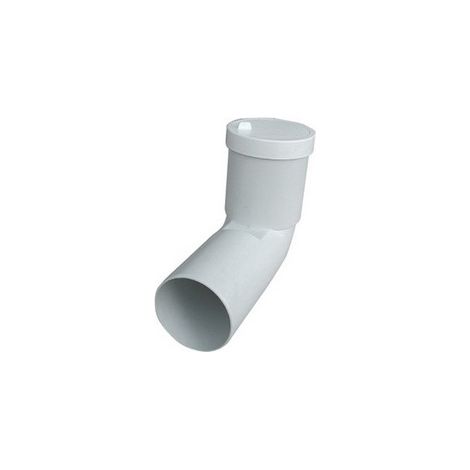 CURVA BIANCA WC PROLUNGATA  VALSIR Diam. 110  -  90° VALSI