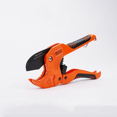 Cliquet de coupe en PVC- Type Coupe-tube pour couper les tuyaux en plastique PVC PPR et les tuyaux de plomberie adaptés aux outils d'électricien et de menuiserie