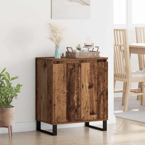 Buffet-Meuble de rangement Bois Ancien 60 x 35 x 70 cm Bois d'ingénierie 227860 (1/5)