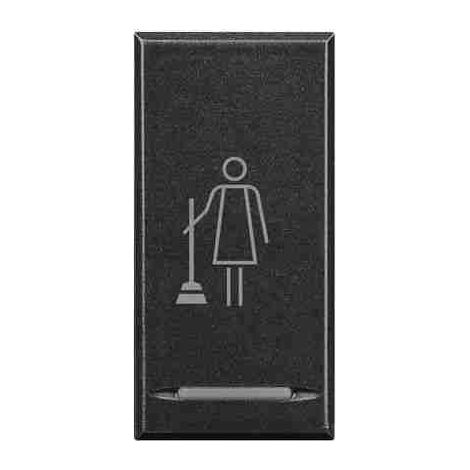 BTIHS4915MR Couvercle de touche SCS pour dispositifs de commande à bascule, symbole MUR