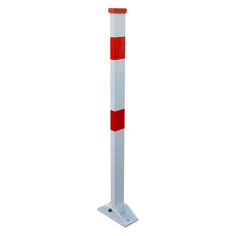 Barrière sécurité RS PRO Blanc, larg. 71mm x Haut. 930mm ( Prix pour 1 ) (1/3)