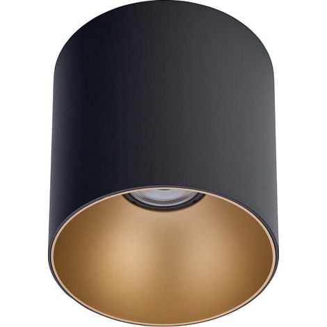 Faretto a soffitto Nowodvorski Point Tone nero/oro GU10 (1/4)