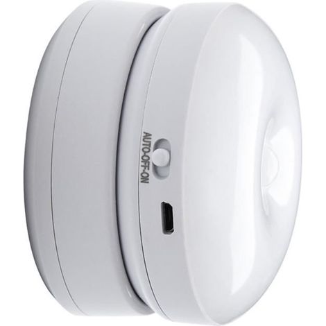 SALUTUYA Lampe de Nuit à Détecteur de Mouvement LED Rechargeable pour Escaliers et Placard (1/4)