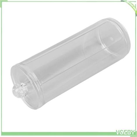 Porte-tampons cosmétiques - FAFEICY - Transparent - Plastique - Design élégant - Ouverture latérale (1/5)