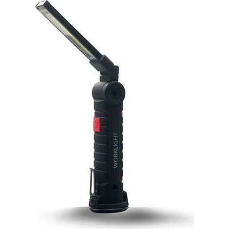 Torcia elettrica multifunzione ricaricabile con chiusura magnetica pieghevole, luce di ispezione per tende da esterno (1/4)