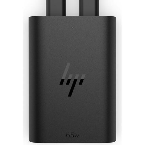 Cargador de Portátil HP 600Q7AA USB Tipo-C/ 65W/ Automático/ Voltaje 5-20V/ 2x USB Tipo-C (1/4)