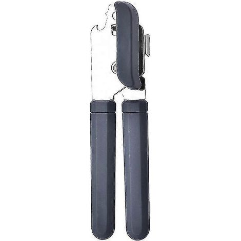 Ensemble de 2 pièces : ouvre-boîte, décapsuleur et ustensile de cuisine 3 en 1 (coupe-boîte et ouvre-boîte). (1/4)