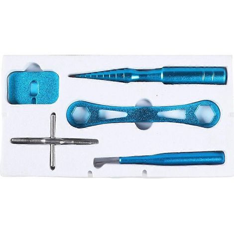 Outils d'entretien pour matériel de pêche et moulinets, extracteur d'axes de roulement pour moulinets, jeu de clés de réparation pour moulinets, B (1/5)