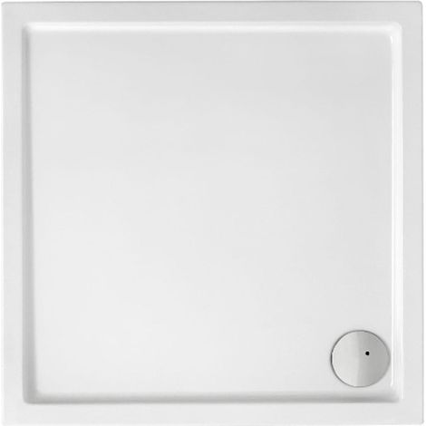 Receveur de douche en Acrylique Granada - 900x900mm - Blanc