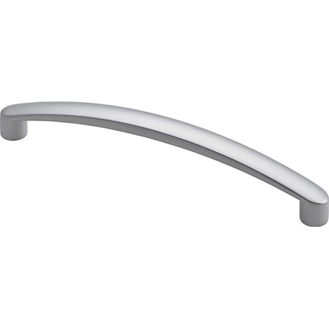 Hettich Möbelgriff Aluminium Optik 11 x 138,5 x 23,5 mm - 1 Stück Möbelgriffe