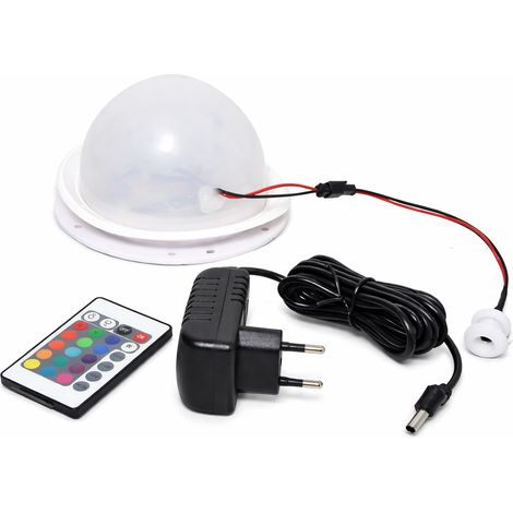 Kit RGB LED con batteria ricaricabile e telecomando per interni ed esterni (1/4)