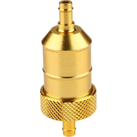 Universeller 8-mm-Kraftstofffilter für Motorräder, Gold-Filtrationsreiniger (1/5)