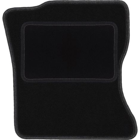 Alfombrilla de conductor negra para Jaguar XF X260 sedán, familiar (2016-)