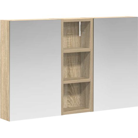 Maison Exclusive - Badezimmerschrank-Set 3 pcs 80 x 10,5 x 50 cm