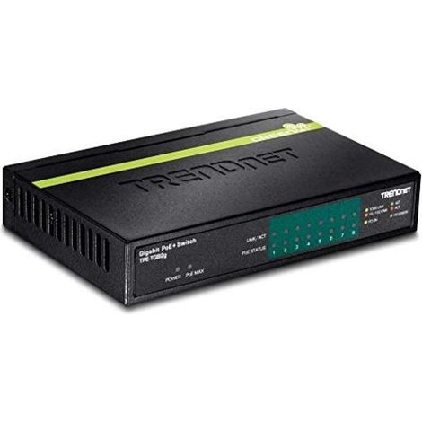 8-Port GIGABIT PoE+ Schalter PERP