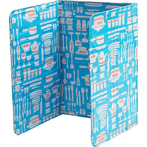 Protecteur de Cuisine 3 Faces Anti-Éclaboussures, Planche Pliable Anti-Graisse en Aluminium pour Gazinière