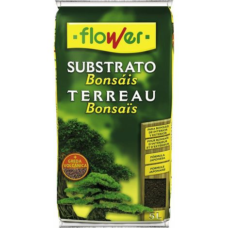Substrat de fleurs Bonsais, 5 litres