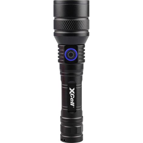 XCell Lunalux Pro LED Lampe de poche grande portée, avec mode stroboscope, avec interface USB à batterie 700 lm 11 h 23 (1/2)