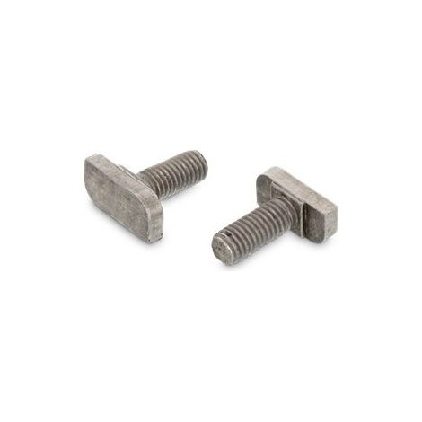 Vis métaux Tête marteau 10X10X4 M8X20 Inox A2 pour profilés 28/15-1 pièce