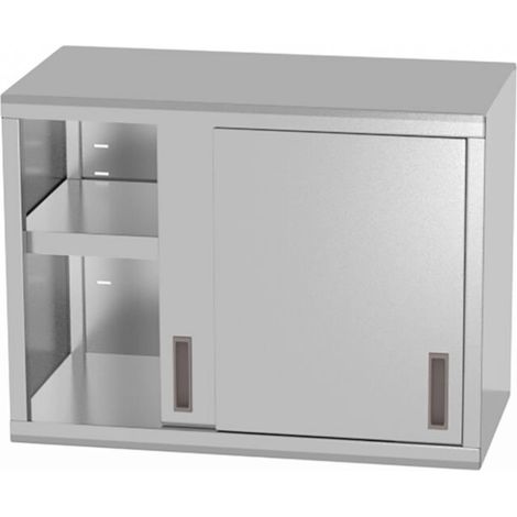 Armoire murale - soudée, avec portes coulissantes - Ref 814178 - 40x80xH60 cm - Hendi