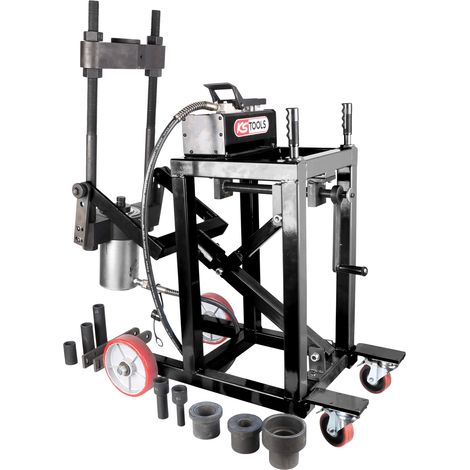 KS TOOLS Achsschenkelbolzen-Presse 75t mit Hülsen-Satz 29tlg. - 460.3620