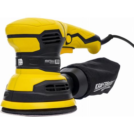 Levigatrice orbitale casuale da 1200 W e 125 mm Kraft&Dele