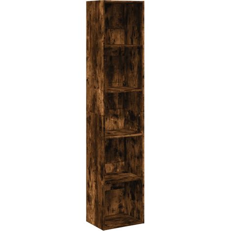 Maison Exclusive - Libreria Rovere Fumo 40x30x189 cm in Legno Multistrato
