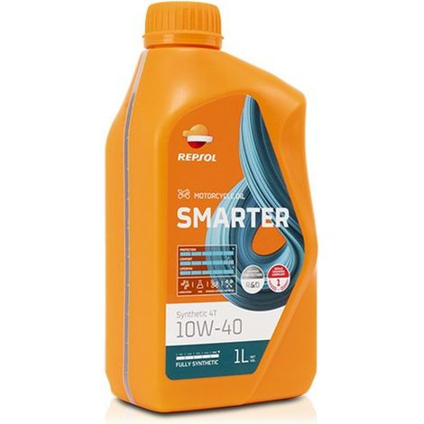 OLIO MOTO REPSOL SMARTER SYNT 10W40 4T 1L (1/2)