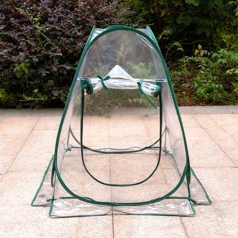 Filiyano-Serre de jardin pliable d'extérieur PCS, serre thermique, mini-serre avec housse (1/2)