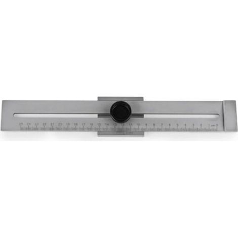 Jauge de trait de précision 250 mm, outil de traçage, jauge de marquage pour marquage et délimitation précis des marques et des lignes auxiliaires