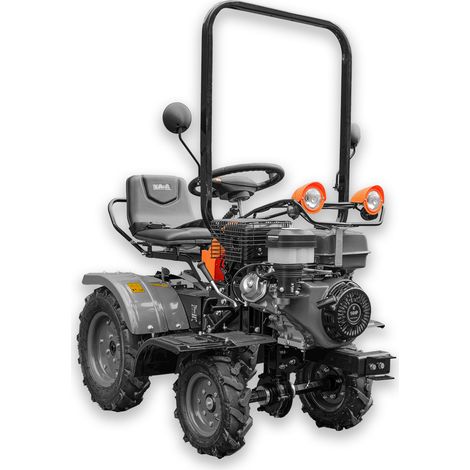 Kawapower Mini Tractor Cultivador 14HP Gasolina - Arranque Eléctrico, 4 Velocidades (1/4)