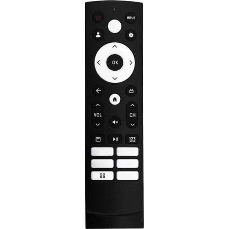 Mando a distancia de repuesto ERF3S90H para televisores 50A6H, 50A65H, 43A6H y 43A65H. (1/2)
