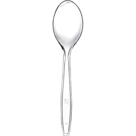 Cucchiaio Trasparente Pz 50 Re-Usable Dopla