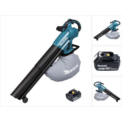 Makita DUB 187 G Soffiatore e aspiratore a batteria 18 V Brushless + 1x batteria 6,0 Ah - senza caricabatterie (1/5)