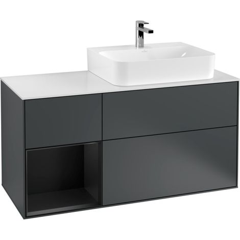 Villeroy & Boch G141PDHG Meuble sous-lavabo Finion G14 (1/2)