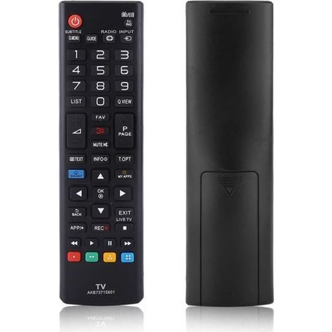 Télécommande - LG - AKB73715601 - Noir - Compatible LG Smart TV - Compacte et ergonomique-Ywey (1/5)