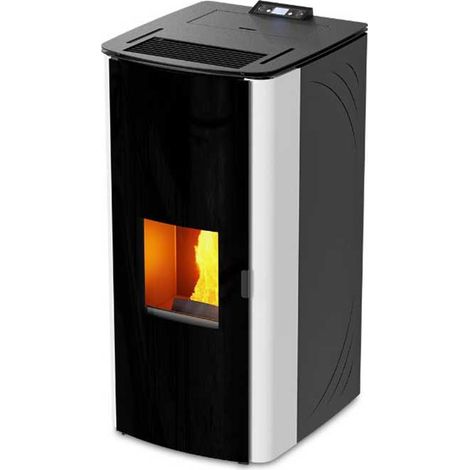 Stufa a Pellet Idro FOCO - Traditional Hydro Double Door 17 Cl. Energetica A++ - Elevatissima Efficienza e Design Accattivante (1/2)
