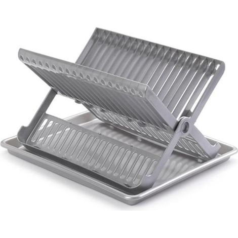 PLASTICFORTE escurreplatos plegable plata , Escurreplatos plegable plataPlegableFabricado en plástico de alta resistenciaColor plataIncluye bandeja escurridoraM (1/5)
