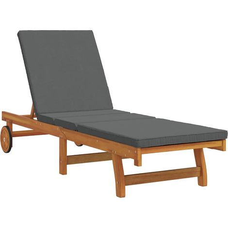 Maison Exclusive - Lettino da sole Marrone 199 x 63 x 85 cm (1/5)