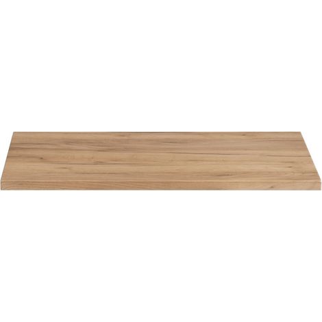 Plateau meuble sous vasque - 81 x 46 x 2,5 cm - Elise Oak - Livraison gratuite (1/2)
