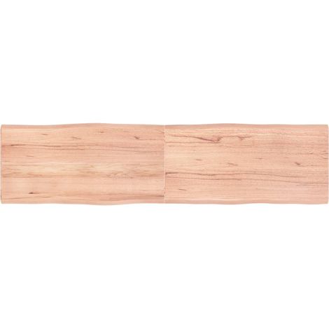 Dessus de table bois massif traité bordure assortie (1/5)