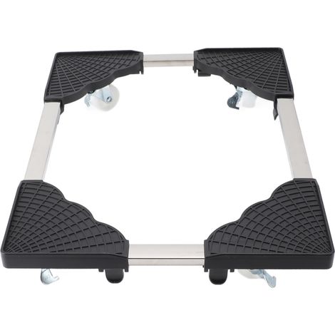 Support PC sur roulettes Toivize acier inoxydable réglable hauteur 6,5cm pour tour ordinateur ventilation optimisée mobilité facile (1/5)