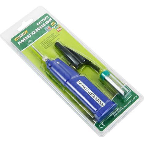 Fer à souder portable miniature 450°C 4,5 V 8 W (fonctionne avec 3 piles AA) ZD-20D (1/5)