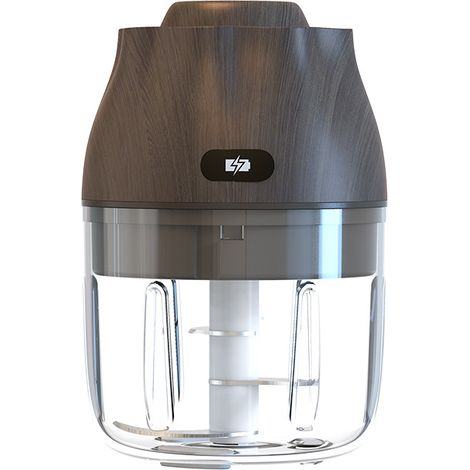 Sbucciaglio d'aglio elettrico senza fili compatto, tritatutto multifunzione per aglio, cipolle, erbe fresche e carne – robot da cucina portatile silenzioso con batteria ricaricabile