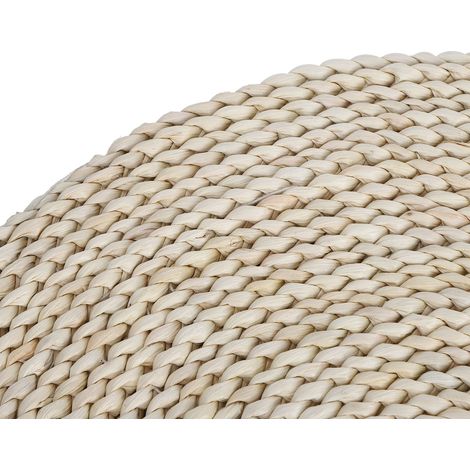 Lot de 2 coussins ronds tatami faits main, poufs de fenêtre en baie pour la décoration de la cérémonie du thé zen et du yoga (1/5)